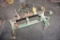 Tractor Splitting Stand On Rollers
