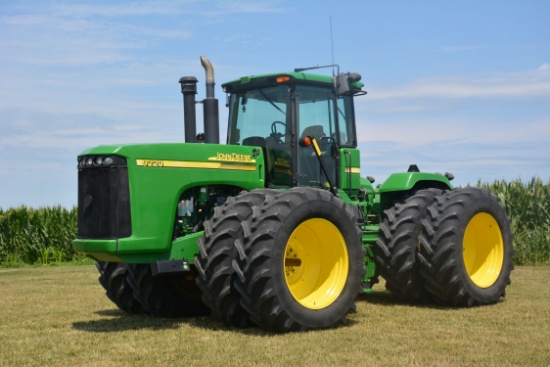 2007 John Deere 9220 4wd Tractor, 5311 Hours, 18 Speed Power-shift, Differe