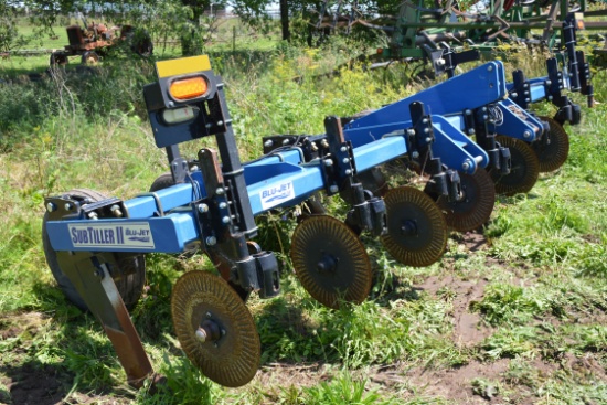 Blue Jet Sub-tiller Ii, 7 Shank Inline Ripper, 3pt, Shear Bolts, Missing On