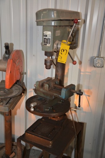 16 Speed Drill Press On Stand, 3/4” Chuck