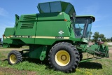 1997 John Deere 9600 Combine, 2wd, Contour Master, Single Point Hookup, Hea