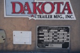 2012 Dakota All Aluminum Grain Trailer, Ag Hoppers, 41’ With 60” Sides, Air