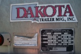 2011 Dakota All Aluminum Grain Trailer, Ag Hoppers, 41’ With 60” Sides, Air