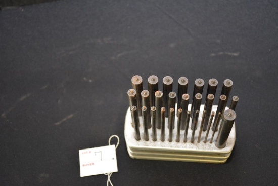 Center Point Punches - 28 Pc