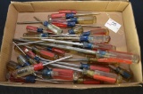 Group Of Craftsman Screw Drivers