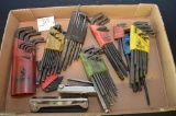 Lot Of Standard & Metric Allen Wrenches