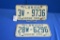 2 - 1962 Florida License Plates - Not Matching