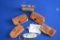 Group Of Novelty Leather Chevrolet & Pontiac Key Holders