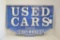 Chevrolet Used Cars Metal Sign - 23