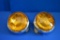 Pair Of Amber Colored Accy Fog Lights