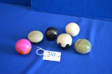 Group Of 6 Assorted Shifter Knobs