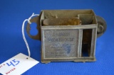 Harness Smokehouse Match Stick Holder, From Xenia, Ohio