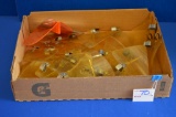 Group Of Amber Colored Plastic Accy Bug Deflectors