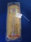 Chevrolet Genuine Parts Metal Thermometer 12