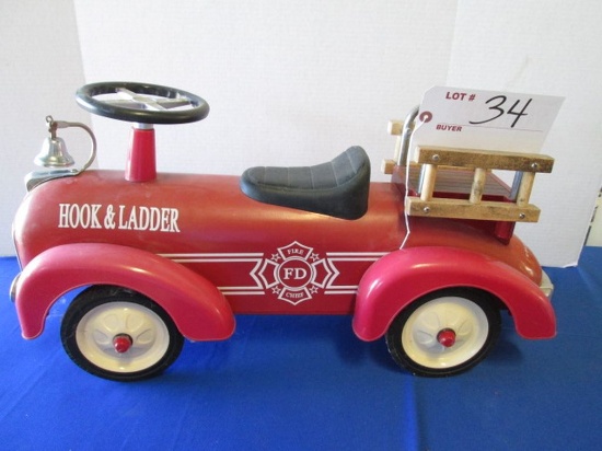 Classic Cruiser Fire Chief No. 891 Riding Toy