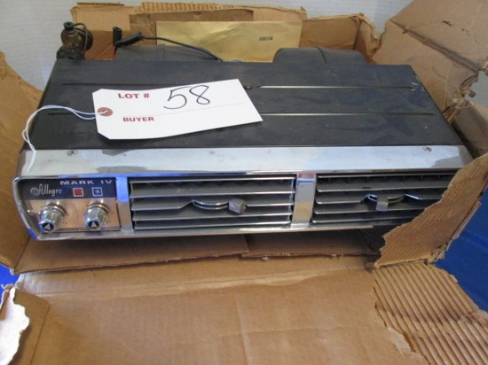 Nos Mark Iv Allegro Air Conditioning Unit In Original Box