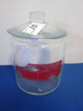 Gordon's Fresh Foods Store Jar W/ Lid 10