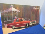 Chevy Ii Nova Sedan Cardboard Dealer Display Sign 32