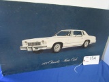 1975 Chevrolet Monte Carlo Cardboard Dealer Display Sign 32