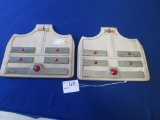 Pair Vintage Mud Flaps