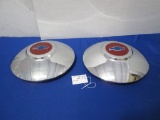 Pair #2 1949 Chevrolet 45-o Hub Caps