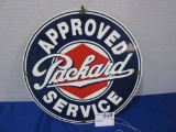 Packard Approved Service Porcelain Sign 11.75