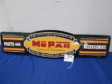 Mopar Parts And Accessories Metal Sign 24