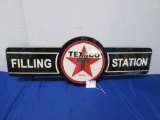 Texaco Filling Station Metal Sign 30