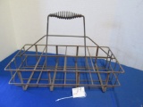 Vintage Metal Bottle Carrier