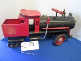 Vintage Keystone Mfg Co. Keystone Railroad 6400 Metal Riding Toy