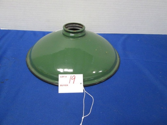 Outside Station Porcelain Green Lamp Shade