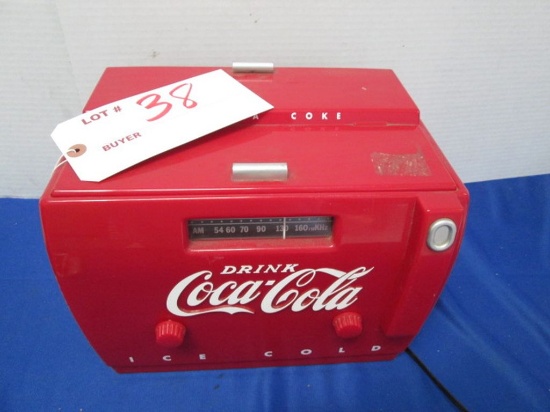 Drink Cola-cola Cooler Radio Cassette Player Otr-1949