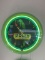 Polly Parrot Gas, Neon Lighted Wall Clock