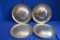 Set Of 4 1961 Chevrolet Hub Caps