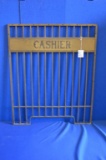 Brass Cash Register Teller Window