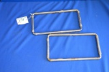 Pair Of 1936-55 Gm Accy License Plate Holder #986848