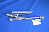 1936 Chevrolet Hood Ornament - Replated, Bend In The Base