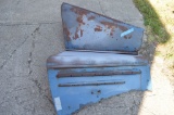 1936 Chevrolet Car Hood Missing Trim - Used - Will Not Ship