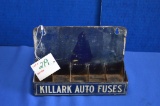 Metal Killark Auto Fuses Small Tin Wall Mount Parts Holder