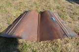 1936 Chevrolet Car Hood Missing Trim W/ Handles - Used - Will Not Ship