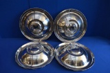 Set Of 4 1954 Chevrolet Deluxe Truck Hubcaps 16