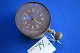 1920's Phinney Walker Co. Accy Clock, Missing Face Glass