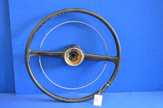 1950-51 Mercury Steering Wheel With Horn Ring