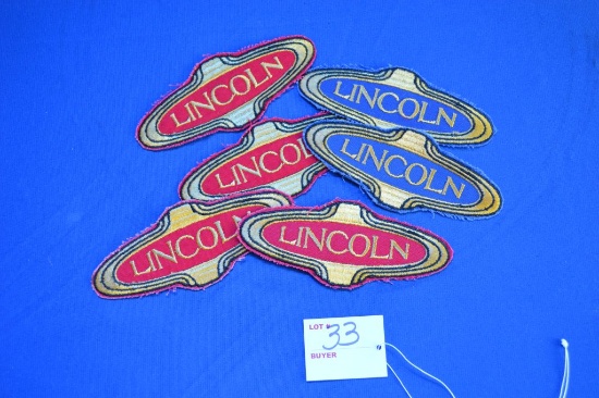 6 Lincoln Patches