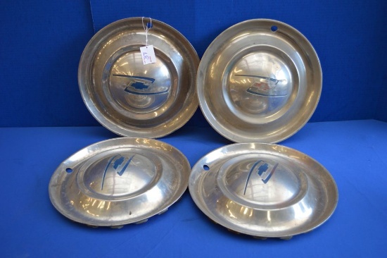 Set Of 4 1950 Chevrolet Accessory Wheel Covers