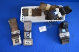 Group Of Used Gm Seat Belt Assembly - Blk & Taupe - 6