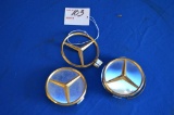 3 Mercedes Emblems From 70's (?)