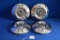 Set Of 4 New Hubcaps, Ford? 8.5