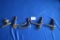 Lot Of 5 Handles,1940's Gm, 3 Trunk With Keys, 2 Misc Handles
