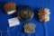 Lot Of 4 Cadillac Emblems, 3 Are 1940's